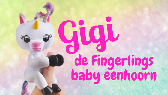 Gigi Fingerlings baby eenhoorn
