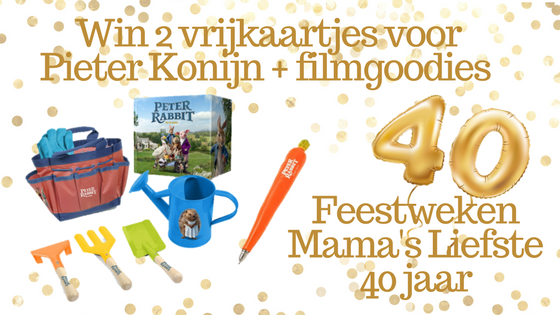 Feestweken Mama's liefste 40 jaar Pieter Konijn