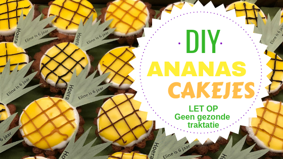 DIY Ananas cakejes