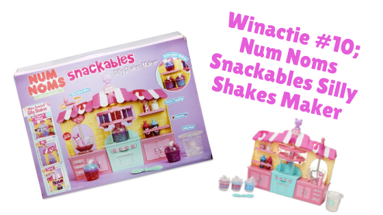 Winactie #10; Num Noms Snackables Silly Shakes Maker