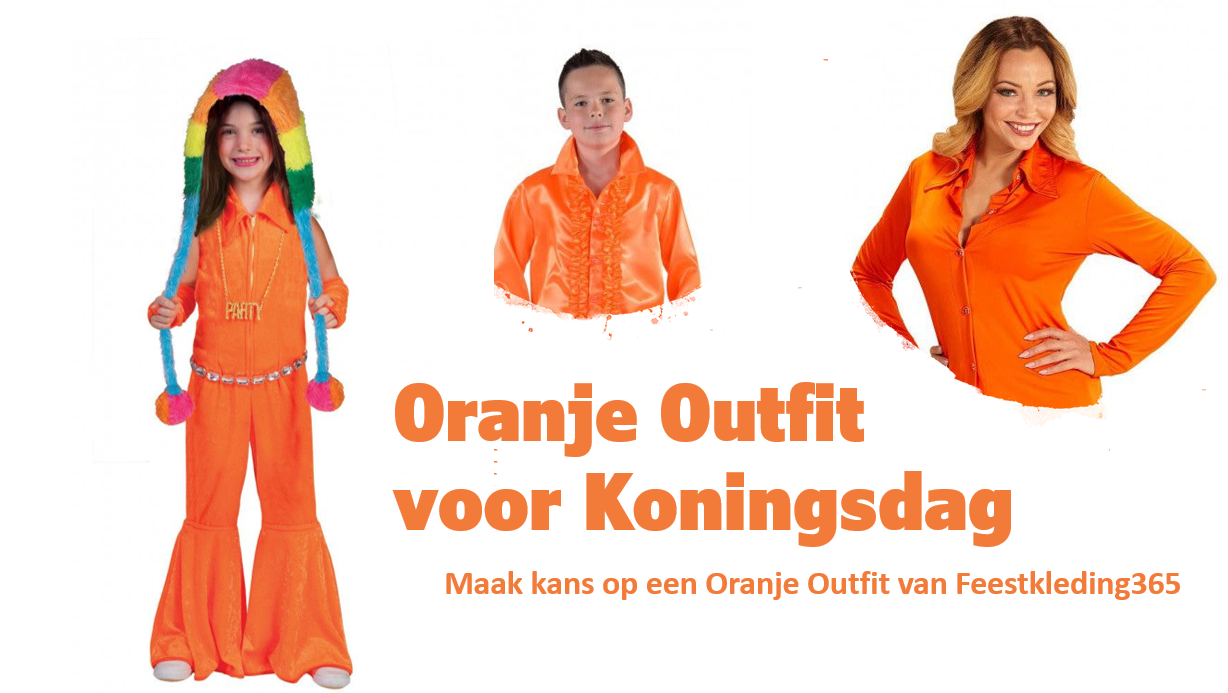 Oranje Outfit voor Koningsdag