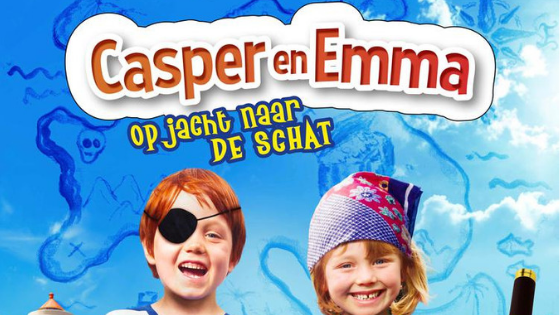 Casper en Emma op jarcht naar de schat