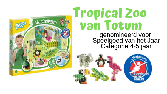 Tropical Zoo van Totum - genomineerd voor de Verkiezing van Speelgoed van het jaar 4-5 jaar