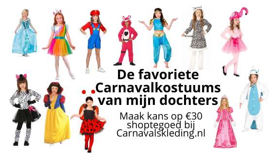 De favoriete Carnaval kostuums van mijn dochters