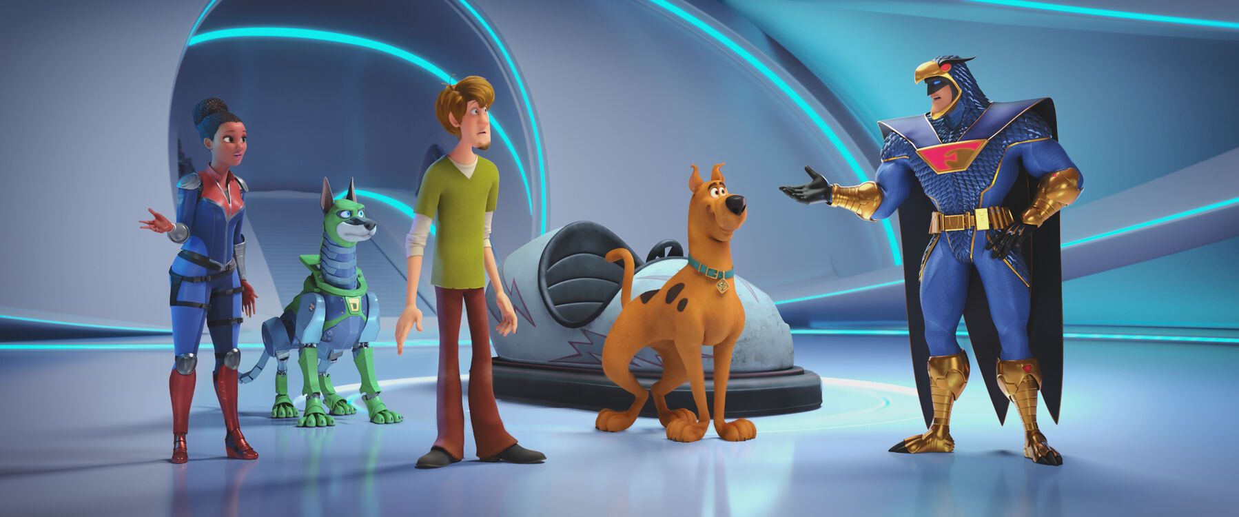 SCOOB!  Copyright 2020 WARNER BROS ENTERTAINMENT INC Photo Credit Courtesy of Warner Bros Pictures
