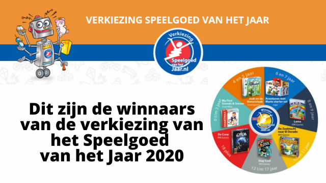 Dit zijn de winnaars van het Speelgoed van het Jaar 2020