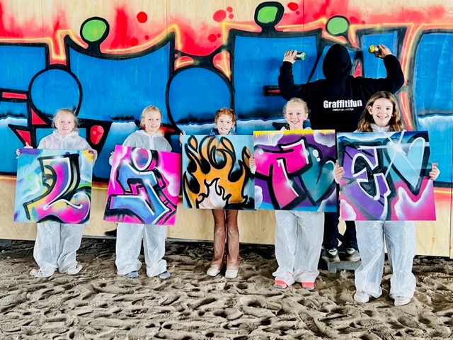 graffitifun graffiti kinderfeestje