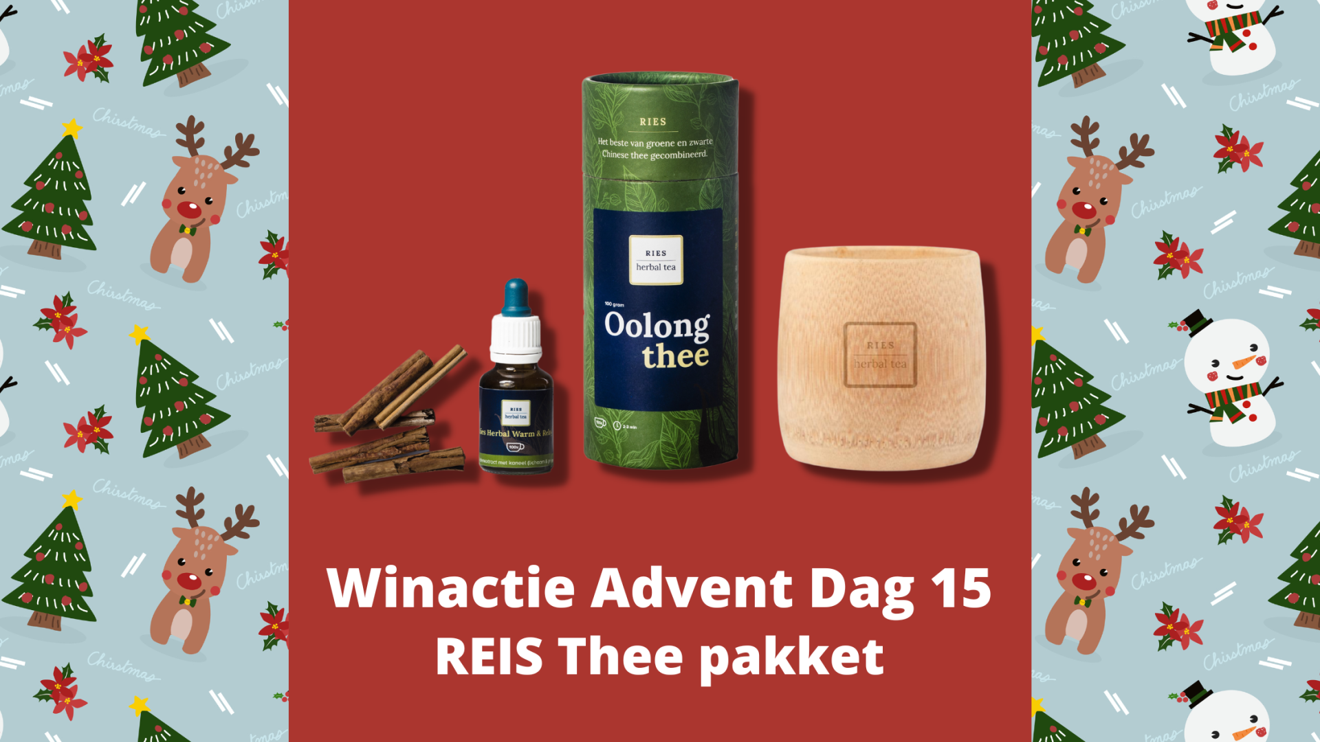 Winactie Advent Dag 15 REIS Thee pakket