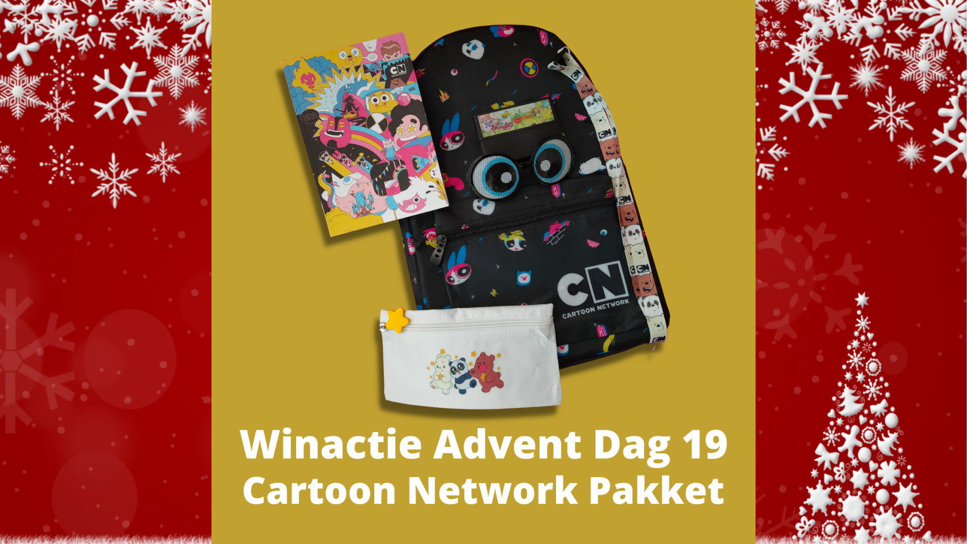 Winactie Advent Dag 19 Cartoon Network Pakket