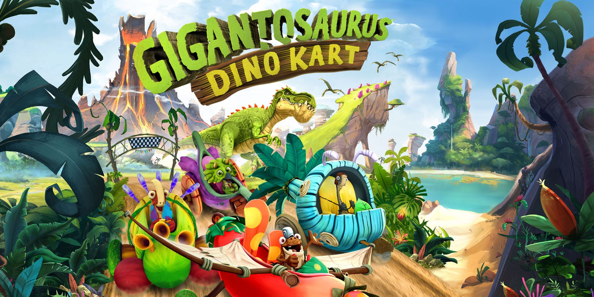 Gigantosaurus: Dino Kart Game Nintendo Switch
