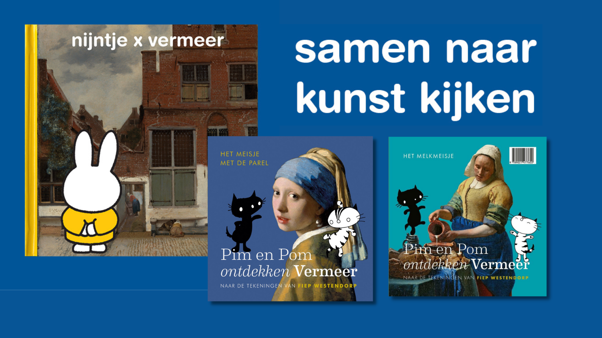 Vermeer tentoonstelling kinderboeken
