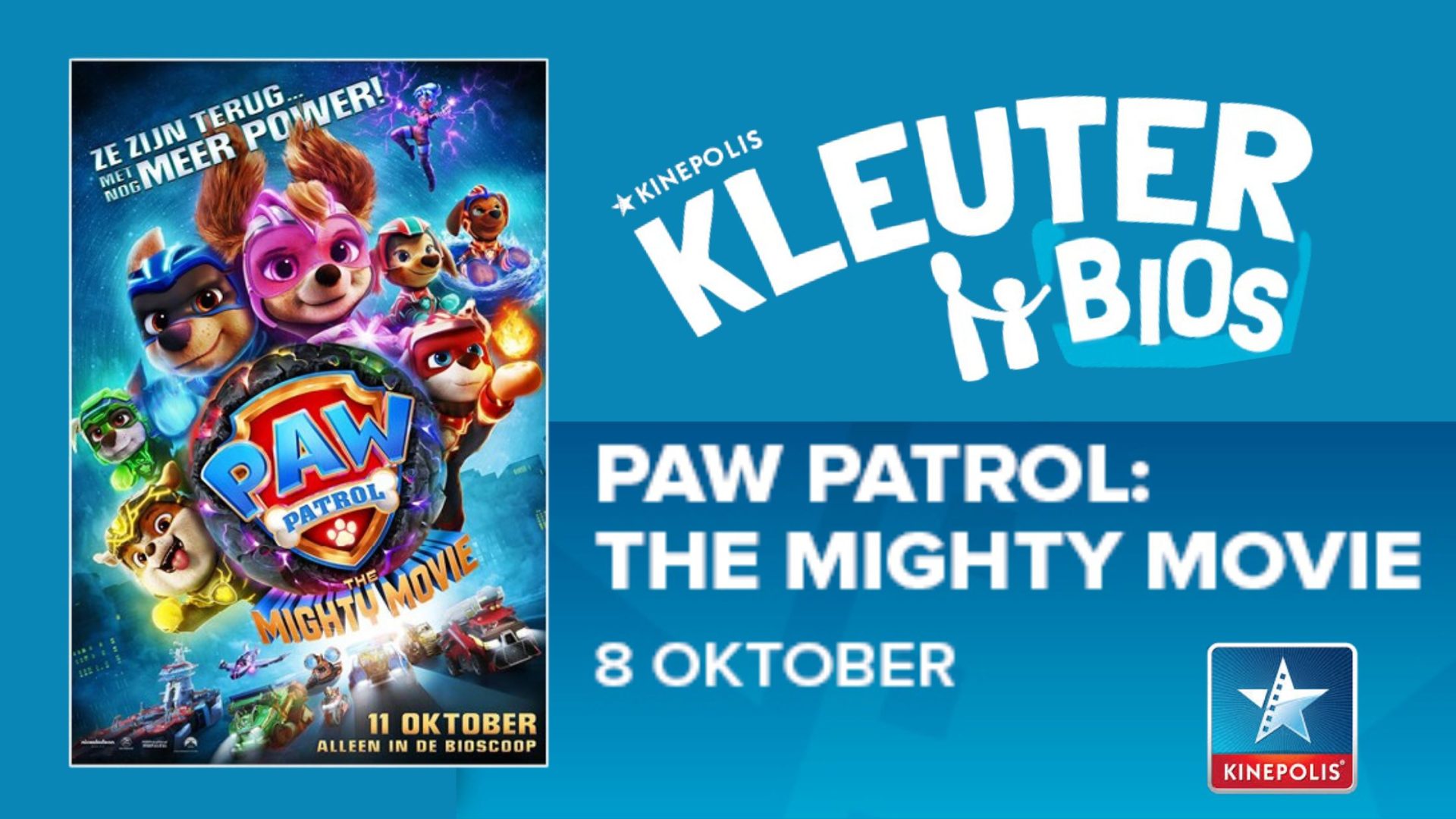 Kinepolis Kleuterbios Paw Patrol The Mighty Movie (5)