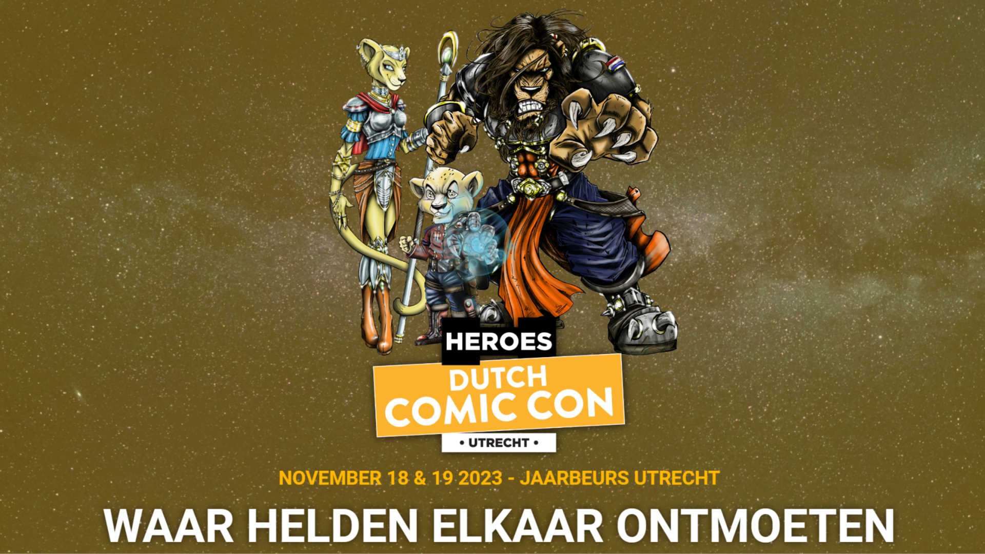 Heroes Dutch Comic Con wintereditie 2023