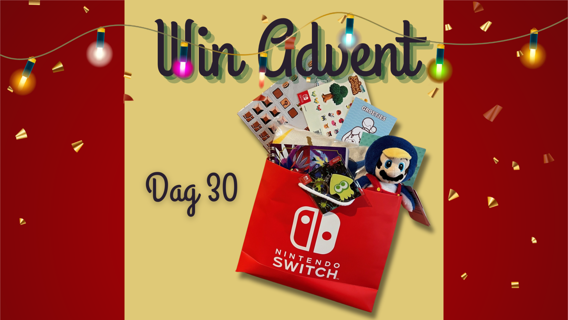 Win Advent Dag 30 Nintendo Goodiebag