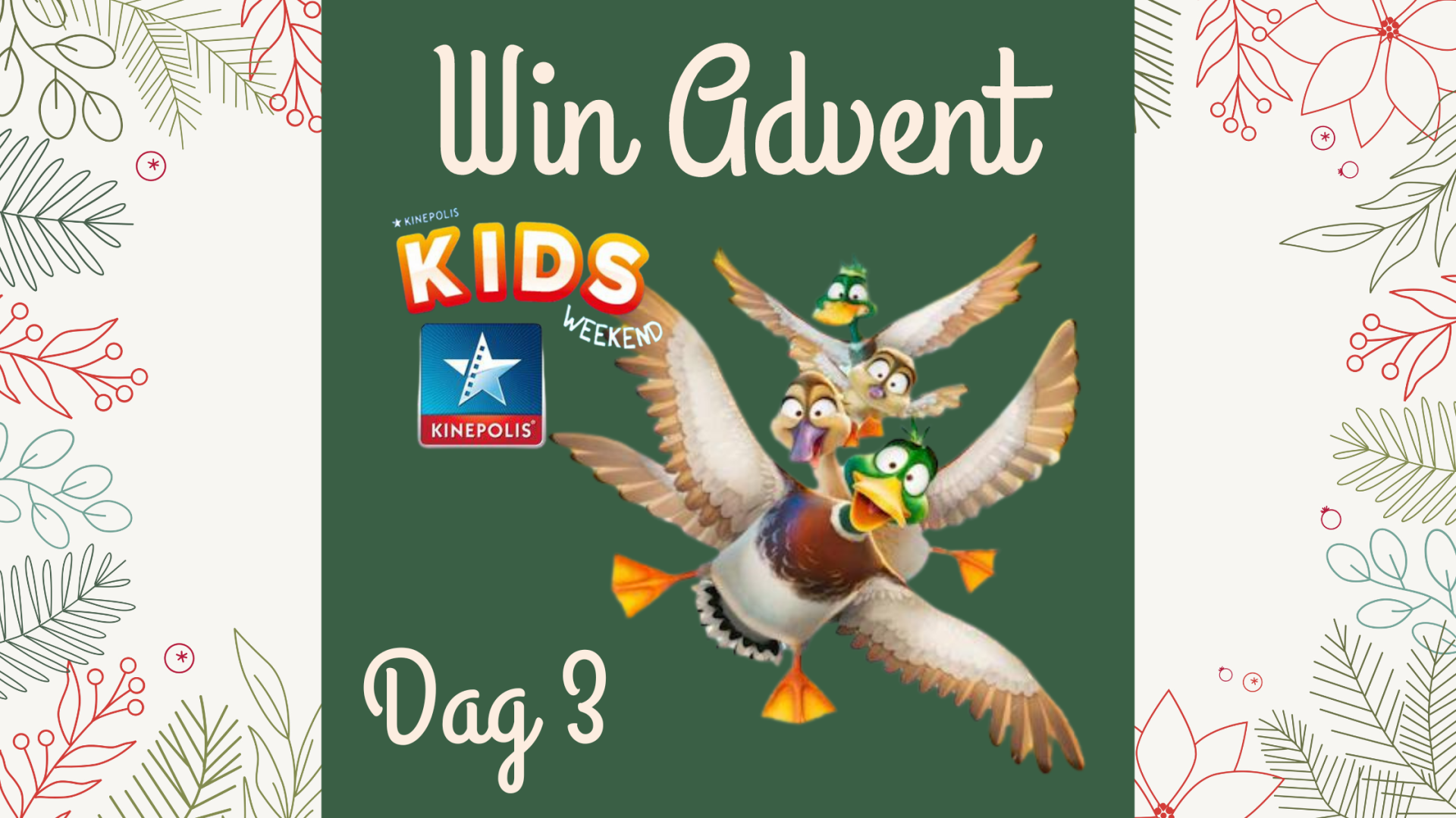 Win Advent Dag 3 Vogelvlucht Kidsweekend Kinepolis