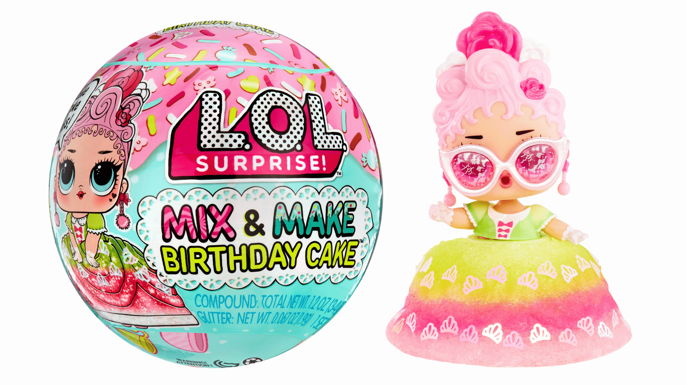 L.O.L. Surprise Mix & Make Birthday Cake
