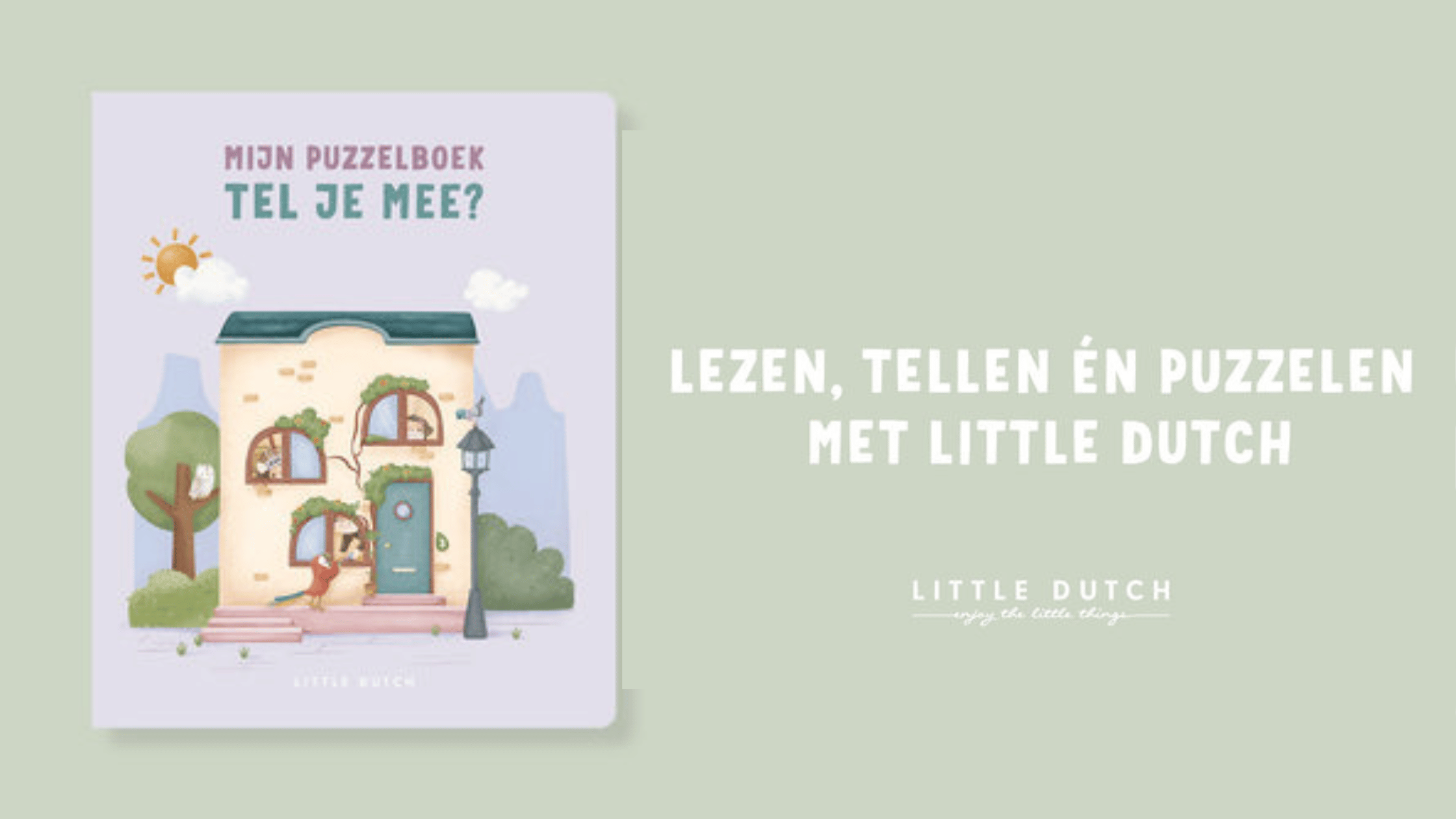 Little Dutch Mijn Puzzelboek Tel je mee