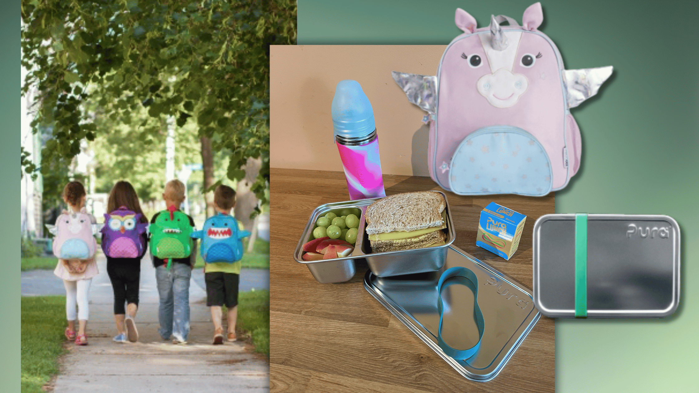 Back to school: een nieuwe lunchbox en rugzak