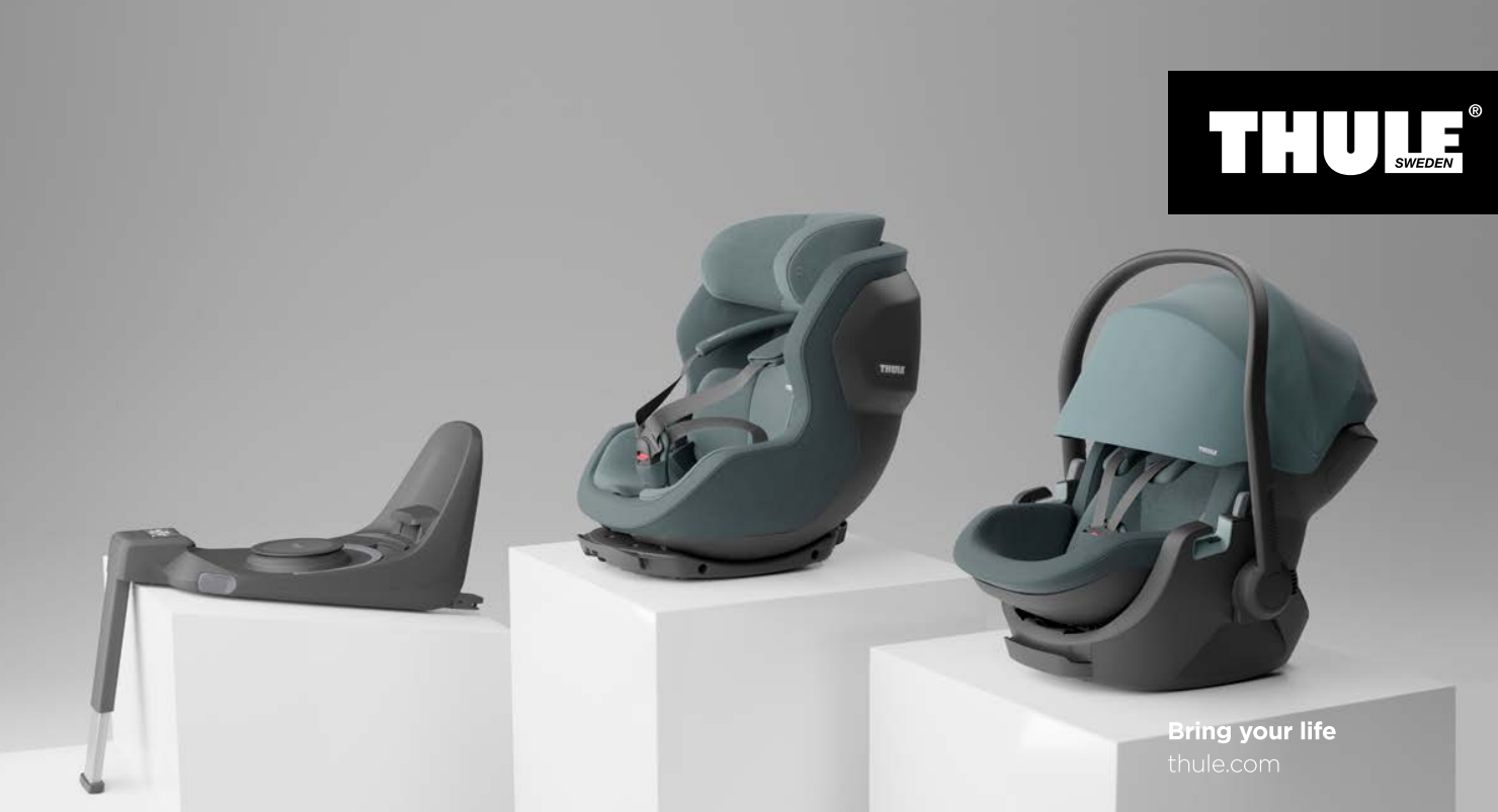 Thule introduceert hun nieuwe autostoeltjes: Veiligheid en comfort hand in hand