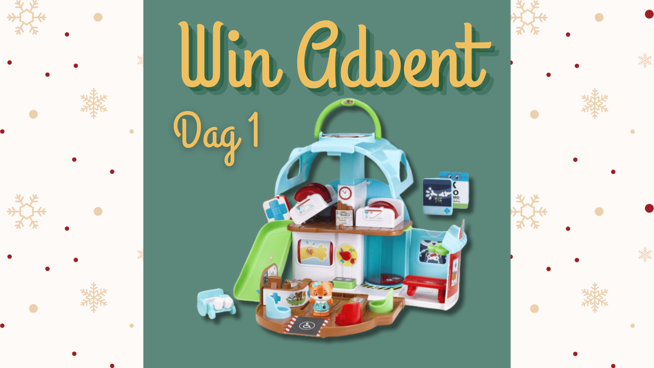 Win Advent Dag 1 Klorofil Ziekenhuis