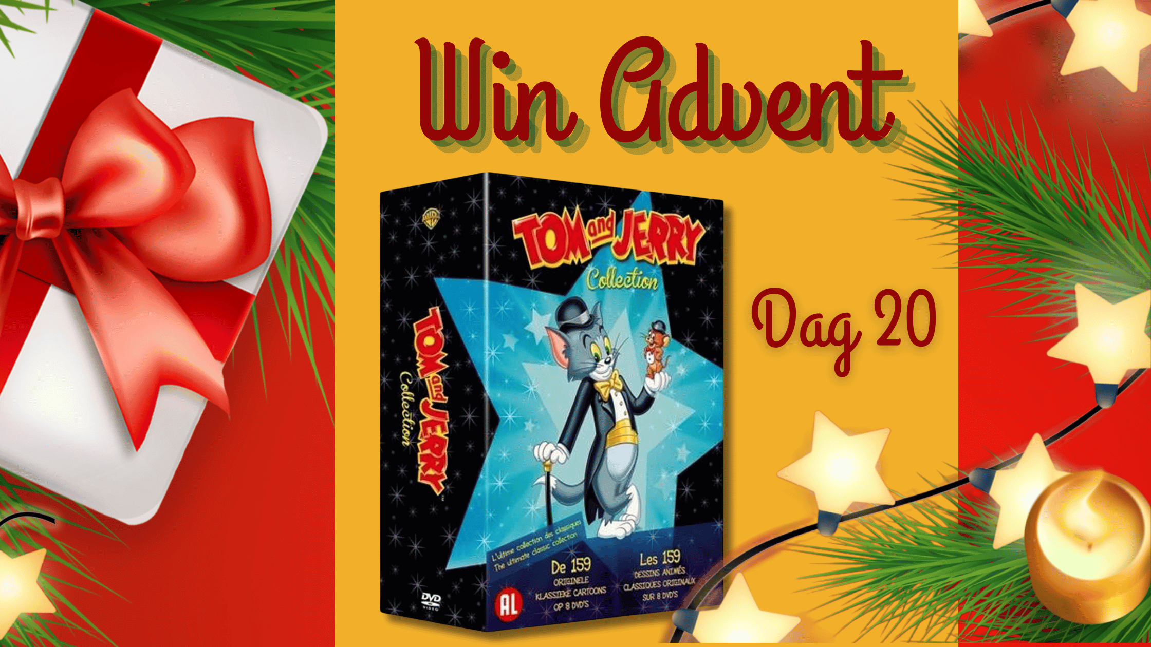 Win Advent Dag 23 Tom & Jerry DVD boxset