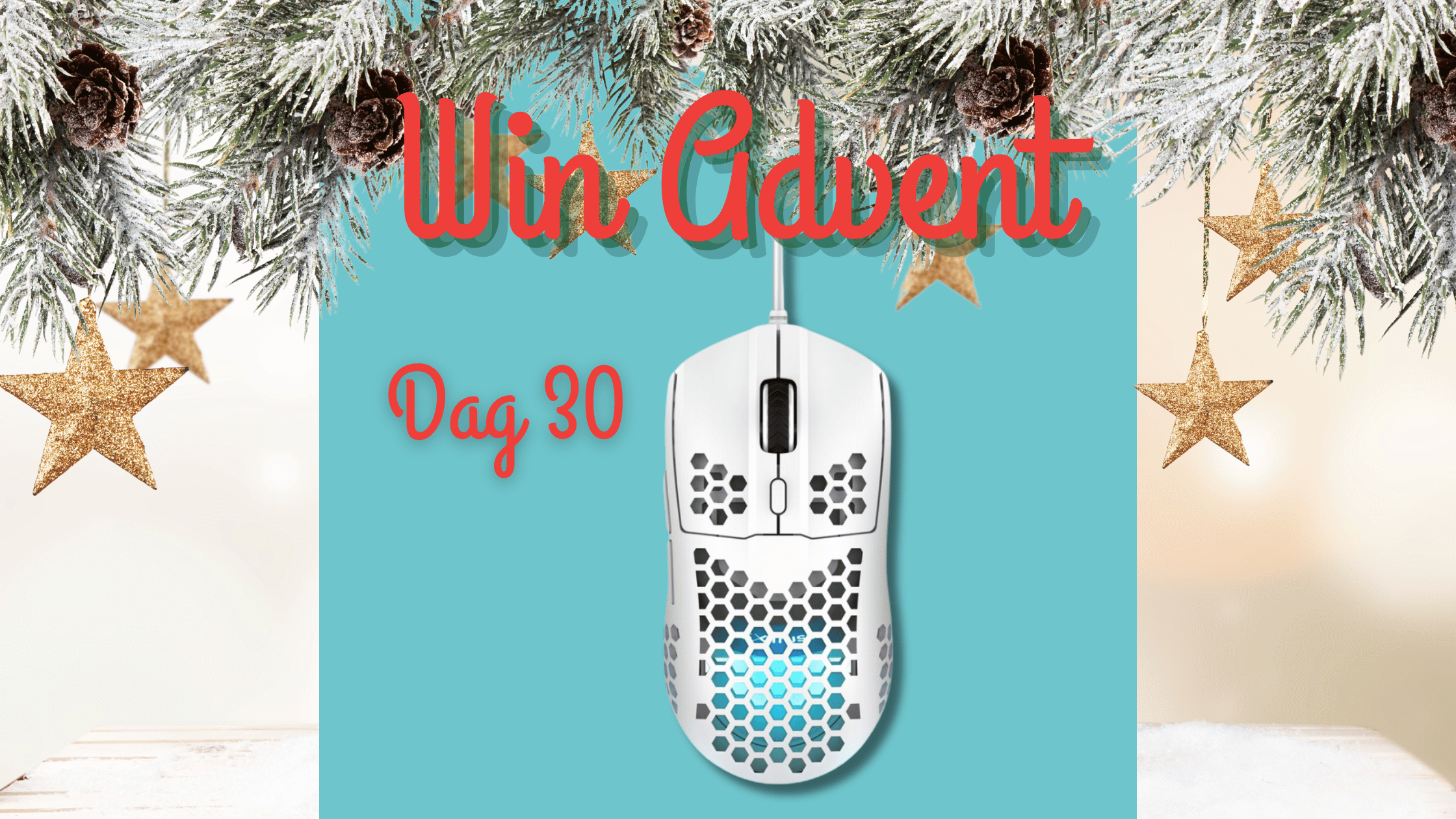 Win Advent Dag 30 Trust Helox - Gaming Muis