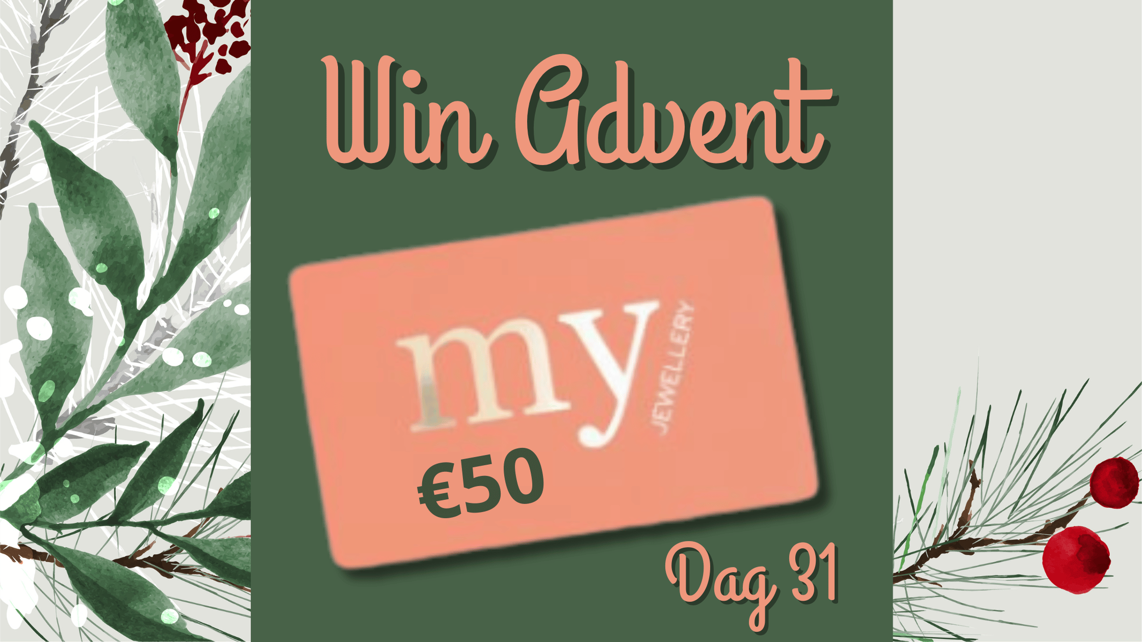 WinAdvent Dag 31 My Jewellery