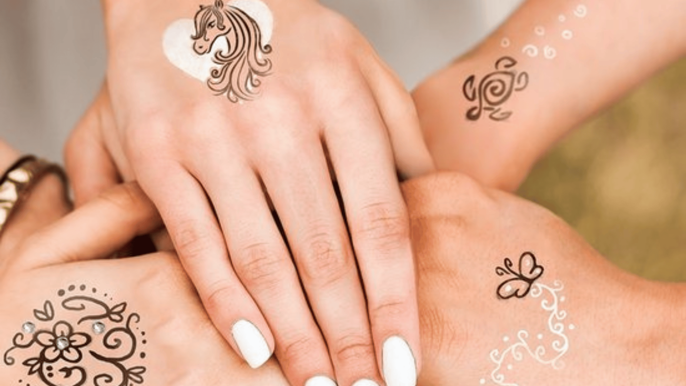 creatieve tattoo met LaDot steen