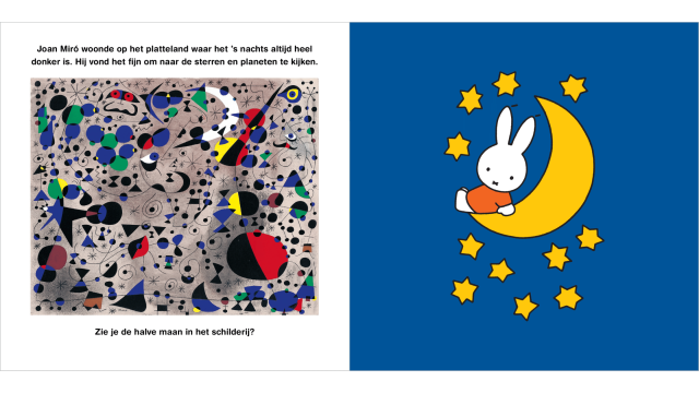 Nijntje en de kunstenaars - Joan Miro