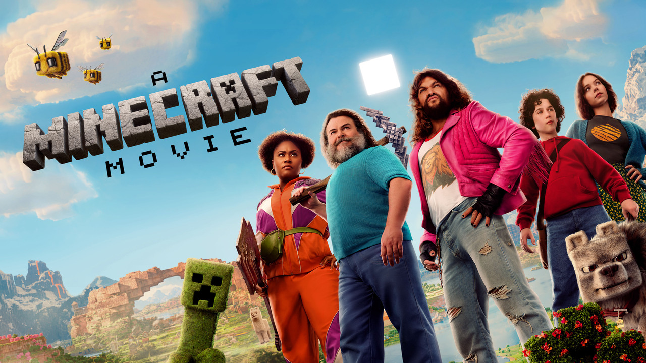 A Minecraft Movie Blu-Ray DVD