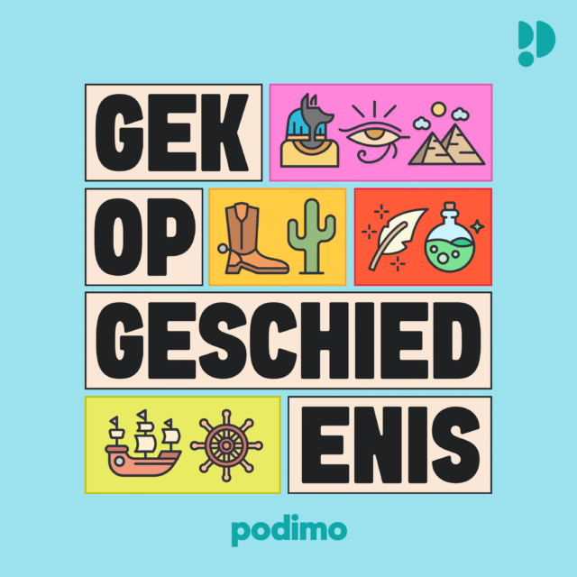 Podimo podcasts voor kinderen Gek op geschiedenis