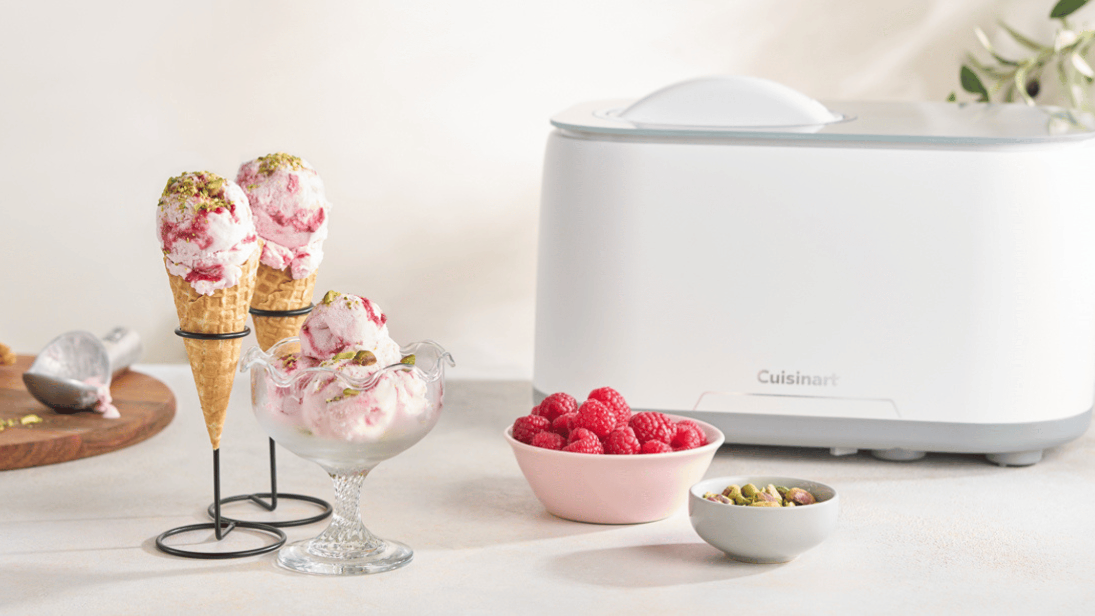 Cuisinart ijsmachine voor zelfgemaakt ijs, sorbet en frozen yoghurt