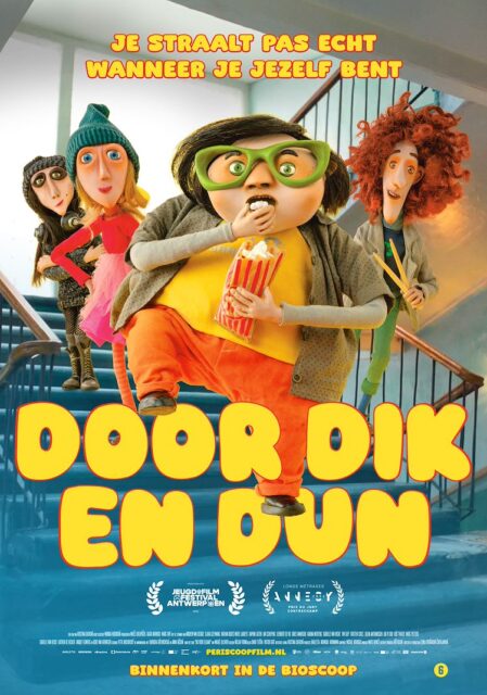 Door Dik en Dun filmposter