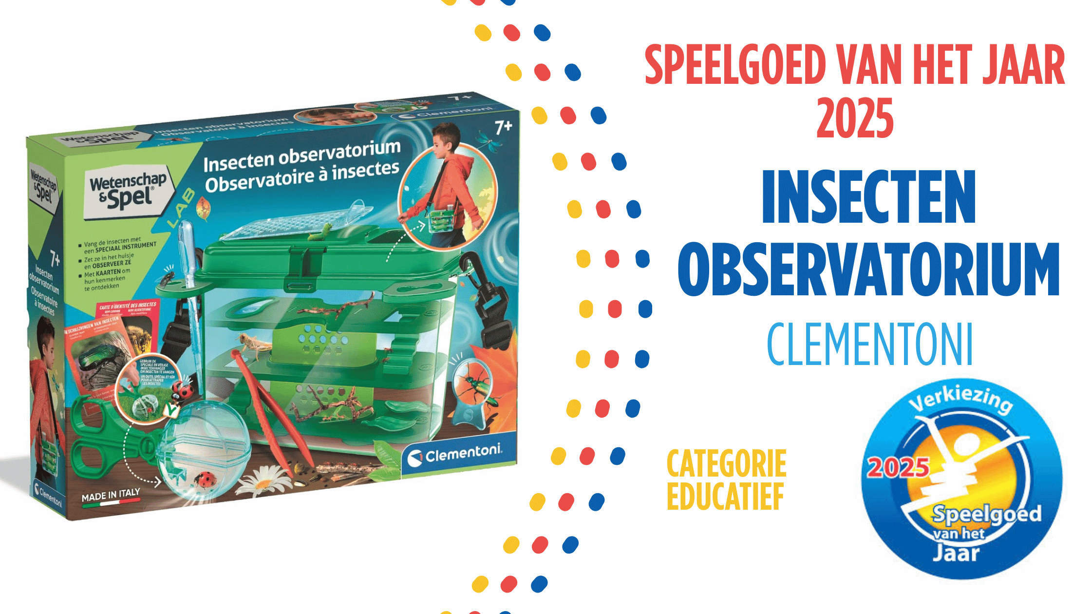 Insecten Observatorium Clementoni speelgoed van het jaar 2025