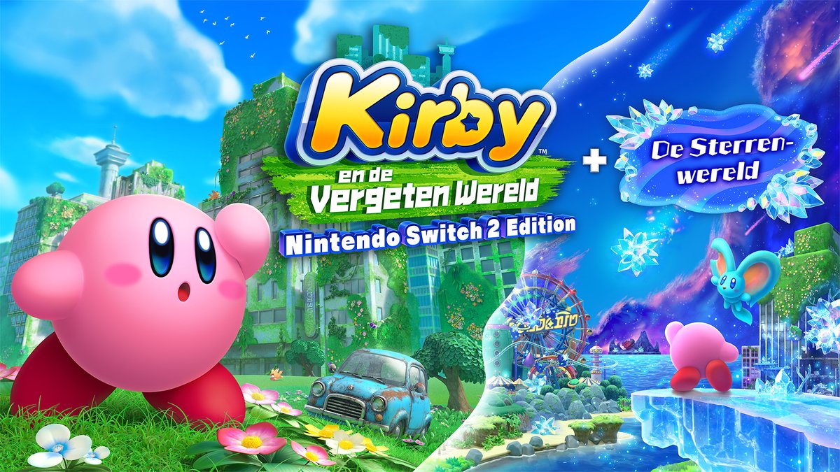 Kirby Nintendo Switch 2 De Sterrenwereld