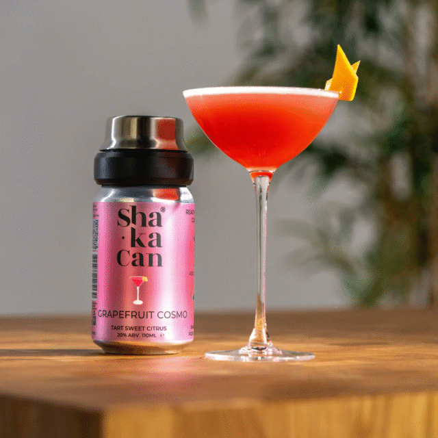 ShakaCan cocktails shaken met ijs in een blik