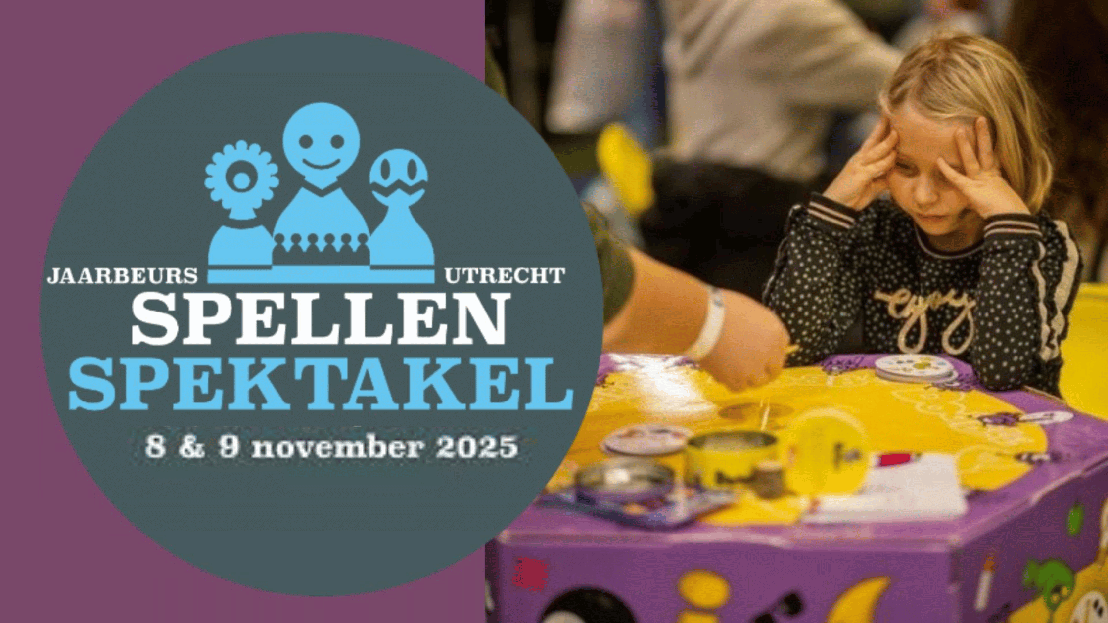 Spellenspektakel 2025 in Jaarbeurs Utrecht, het grootste spellenfestival van Nederland