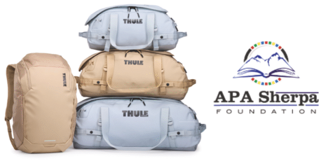 Limited Edition Thule Chasm duffel Apa Sherpa 