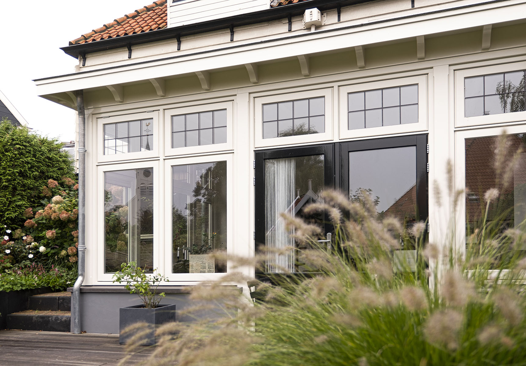 Gezellige serre aanbouw voor het gezin