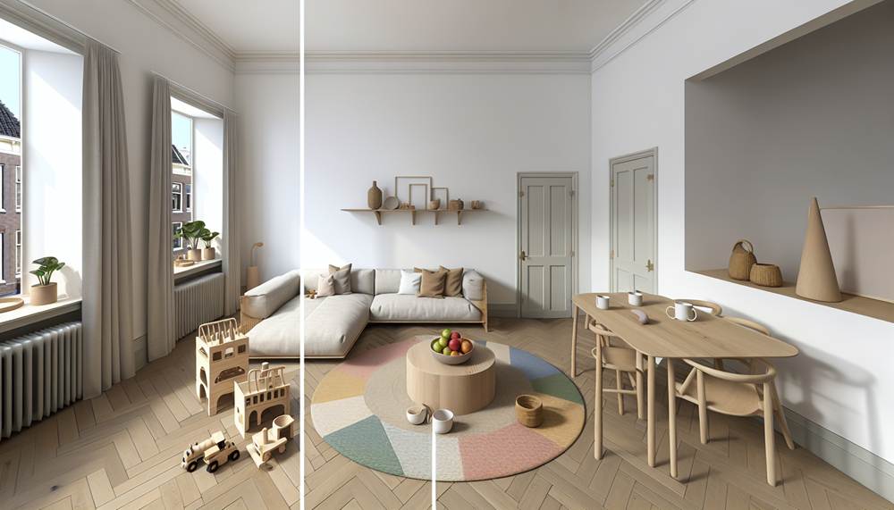 woonstijl minimalistisch of speels gezin