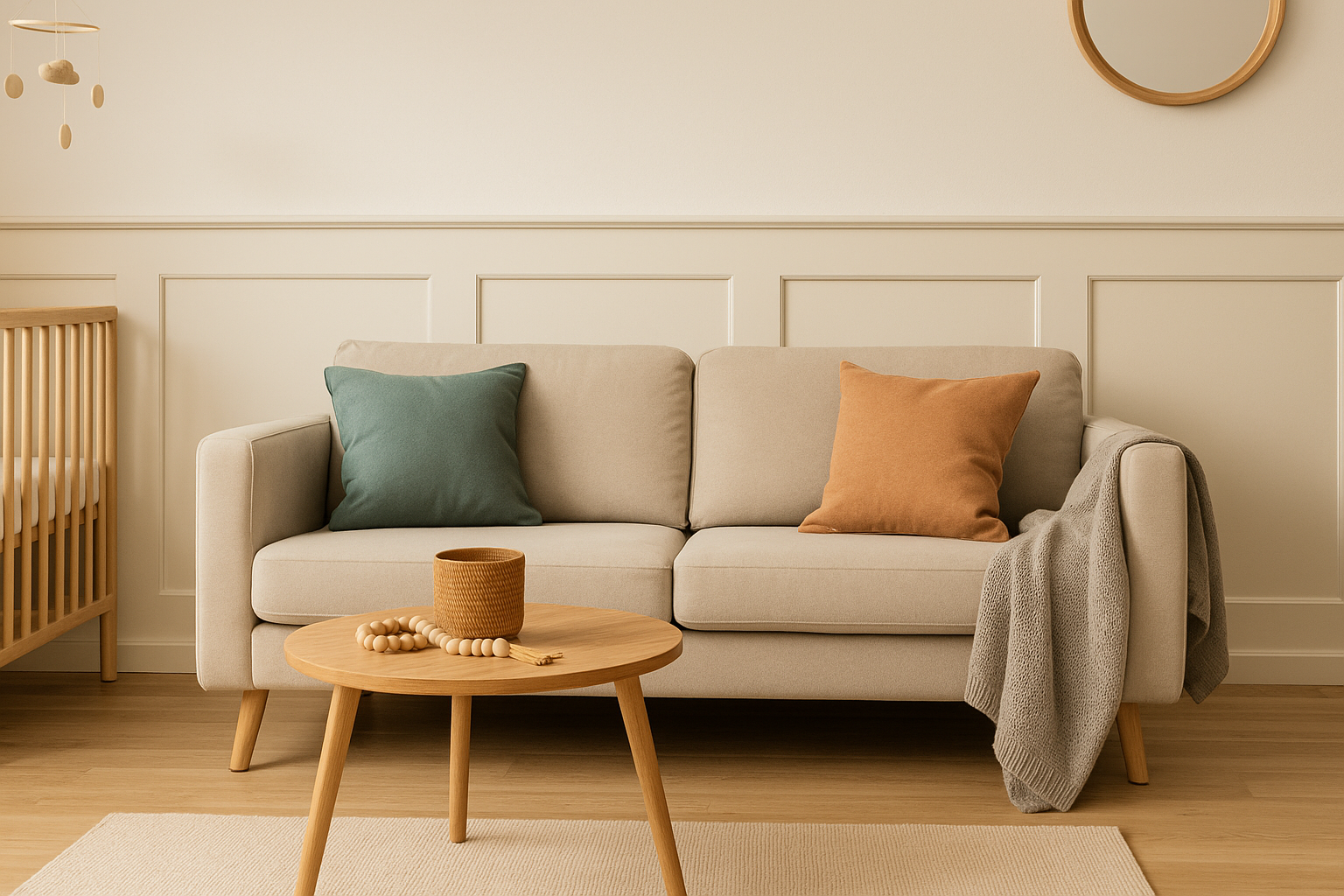 Lambrisering die sfeer en bescherming geeft aan de ruimte