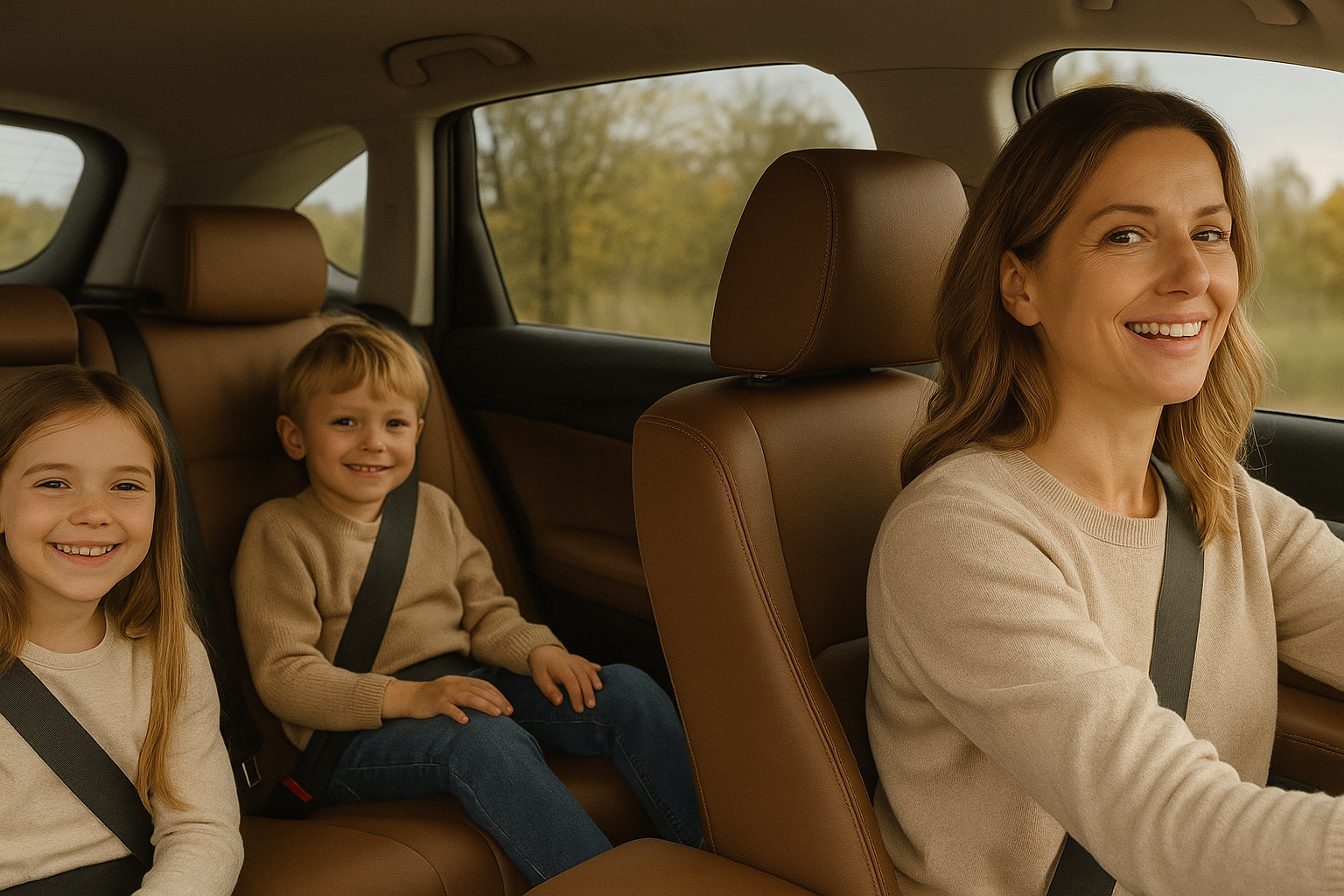 Gezin reist met de auto naar Duitsland en bereidt zich voor op milieuzones en milieusticker