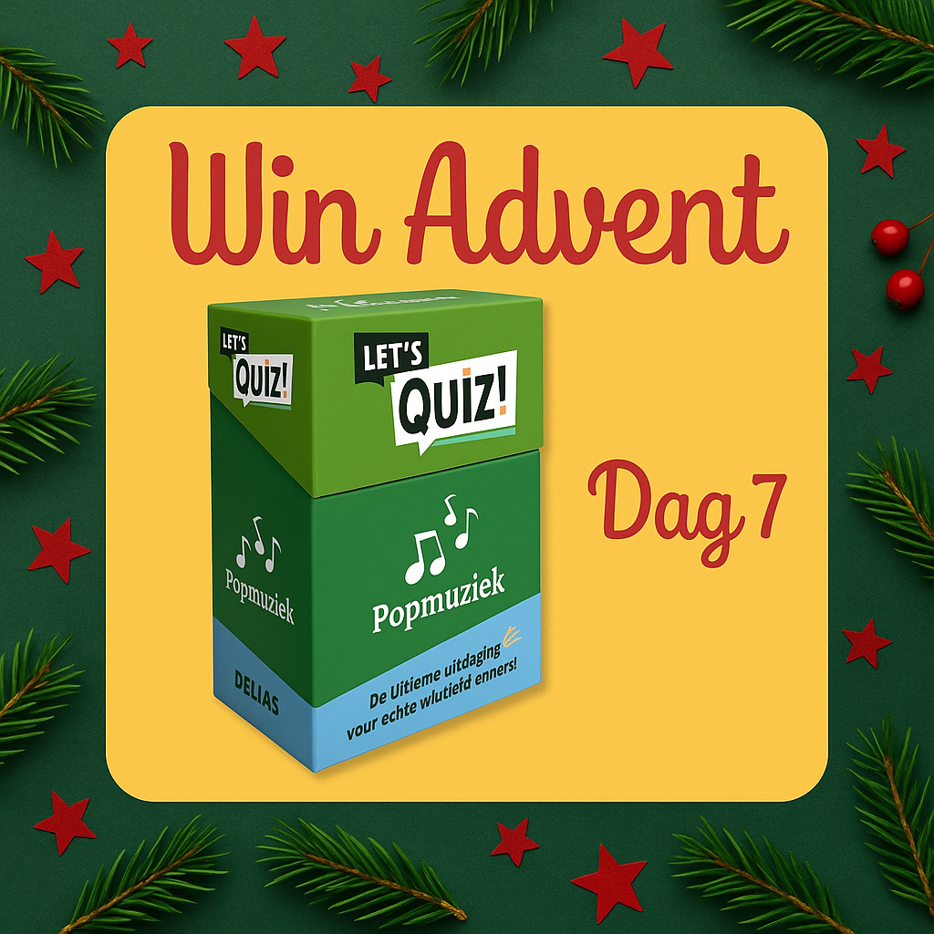 WinAdvent Dag 7 | Let’s Quiz! Popmuziek