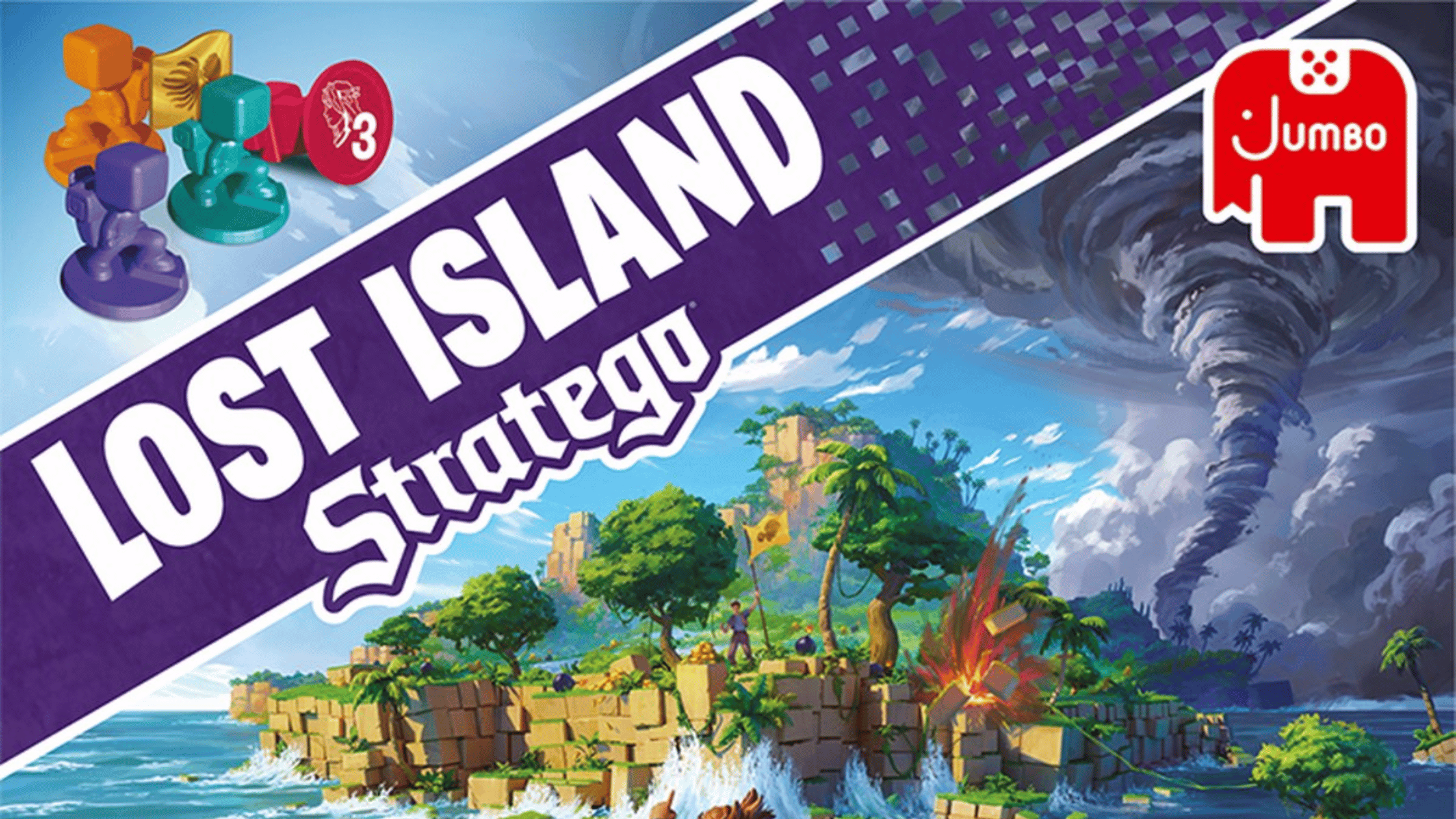 Stratego Lost Island bordspel voor gezinnen