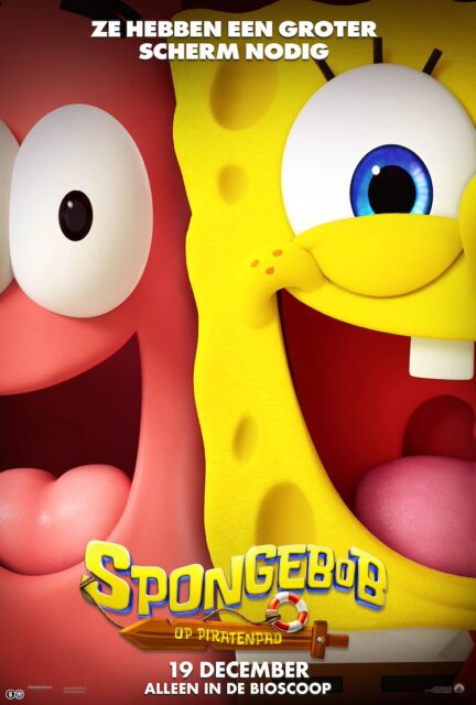 SpongeBob op Piratenpad filmposter