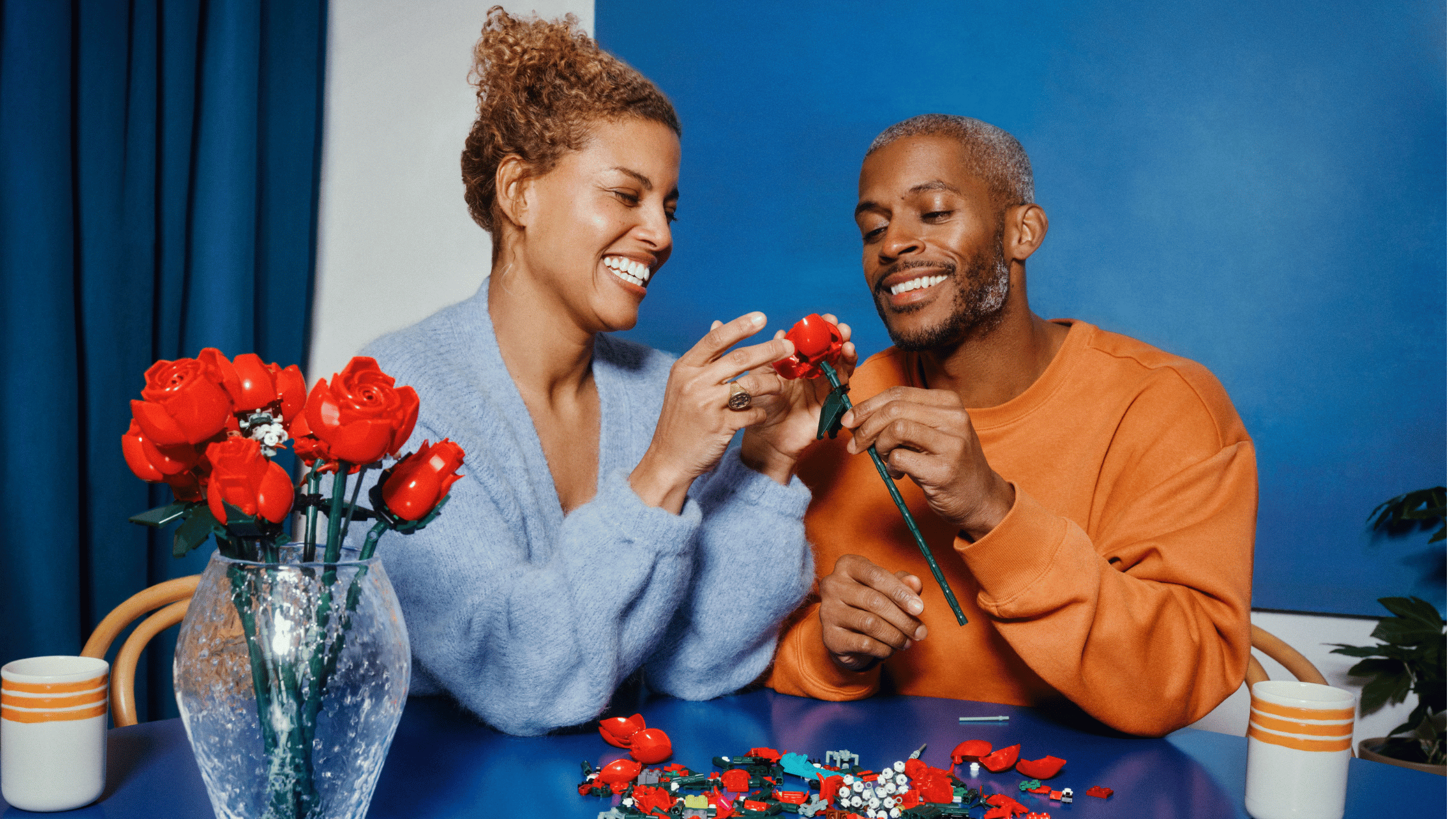 LEGO bloemen valentijnscadeau