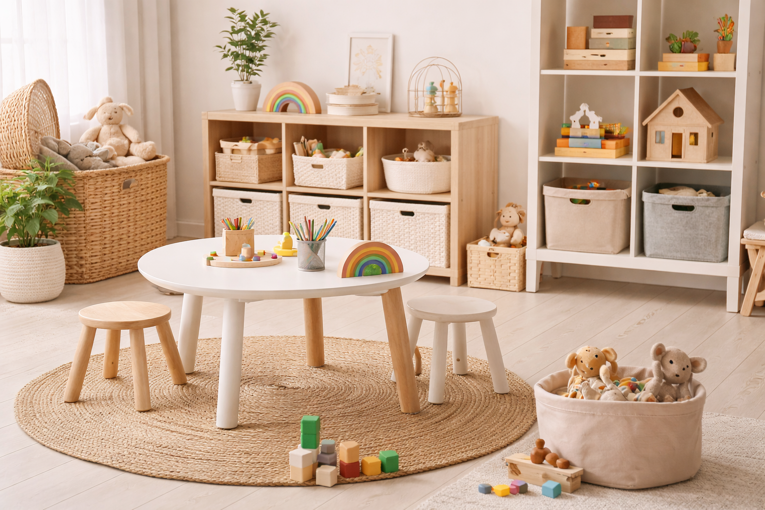 Kinderkamer slim en gezellig inrichten met compact speelgoed