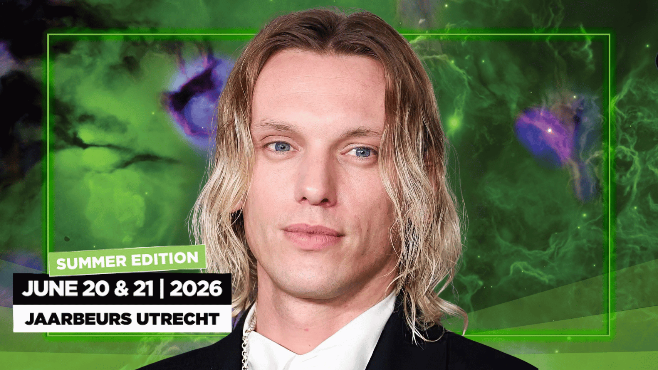 Jamie Campbell Bower naar Heroes Dutch Comic Con in Utrecht