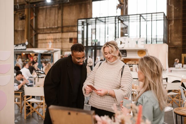 Bezoekers tijdens We Are Pregnant event in Utrecht