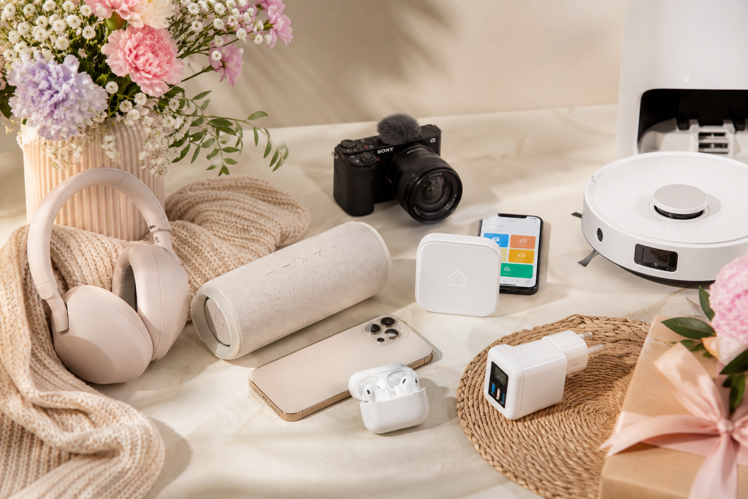 cadeautips voor Moederdag en Vaderdag met gadgets en ontspanning